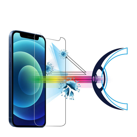 RetinaGuard 視網盾 iPhone 12 mini (5.4") 抗菌防藍光鋼化玻璃保護貼