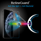 RetinaGuard 視網盾 iPhone 11 Pro Max / XS Max  (6.5") 抗菌防藍光鋼化玻璃保護貼
