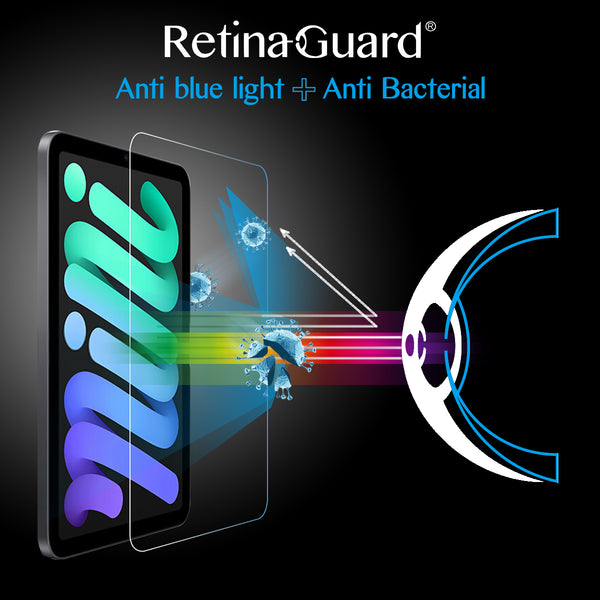 RetinaGuard 視網盾 2021 iPad mini 6 (8.3") 防藍光鋼化玻璃保護貼